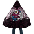 Custom Manly Warringah Sea Eagles Cloak Sea Eagle Warrior Polynesia Islander Rugby Mascot