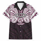 Custom Manly Warringah Sea Eagles Hawaiian Shirt Sea Eagle Warrior Polynesia Islander Rugby Mascot
