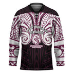 Custom Manly Warringah Sea Eagles Hockey Jersey Sea Eagle Warrior Polynesia Islander Rugby Mascot