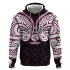 Custom Manly Warringah Sea Eagles Hoodie Sea Eagle Warrior Polynesia Islander Rugby Mascot