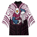 Custom Manly Warringah Sea Eagles Kimono Sea Eagle Warrior Polynesia Islander Rugby Mascot