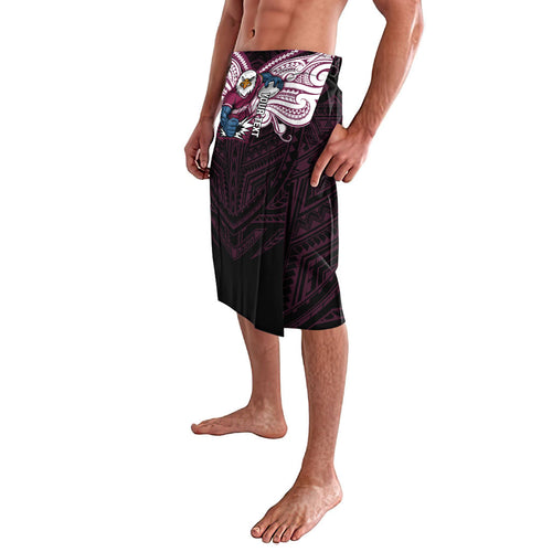 Custom Manly Warringah Sea Eagles Lavalava Sea Eagle Warrior Polynesia Islander Rugby Mascot