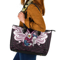Custom Manly Warringah Sea Eagles Leather Tote Bag Sea Eagle Warrior Polynesia Islander Rugby Mascot