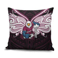 Custom Manly Warringah Sea Eagles Pillow Cover Sea Eagle Warrior Polynesia Islander Rugby Mascot
