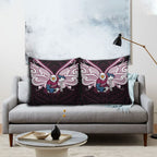 Custom Manly Warringah Sea Eagles Pillow Cover Sea Eagle Warrior Polynesia Islander Rugby Mascot