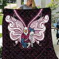 Custom Manly Warringah Sea Eagles Quilt Sea Eagle Warrior Polynesia Islander Rugby Mascot