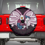 Custom Manly Warringah Sea Eagles Spare Tire Cover Sea Eagle Warrior Polynesia Islander Rugby Mascot