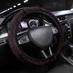 Manly Warringah Sea Eagles Steering Wheel Cover Sea Eagle Warrior Polynesia Islander Rugby Mascot