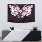 Custom Manly Warringah Sea Eagles Tapestry Sea Eagle Warrior Polynesia Islander Rugby Mascot
