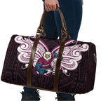 Custom Manly Warringah Sea Eagles Travel Bag Sea Eagle Warrior Polynesia Islander Rugby Mascot