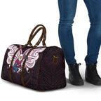 Custom Manly Warringah Sea Eagles Travel Bag Sea Eagle Warrior Polynesia Islander Rugby Mascot