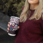 Custom Manly Warringah Sea Eagles Tumbler Cup Sea Eagle Warrior Polynesia Islander Rugby Mascot