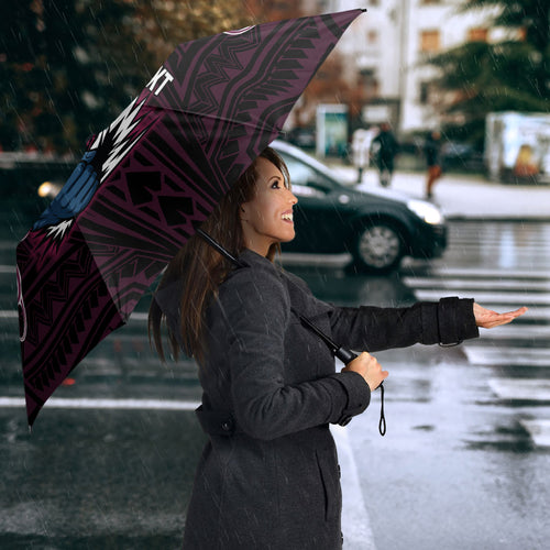 Custom Manly Warringah Sea Eagles Umbrella Sea Eagle Warrior Polynesia Islander Rugby Mascot