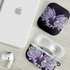 Custom Melbourne Storm AirPods Case Lightning Warrior Polynesia Islander Rugby Mascot