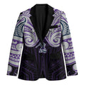 Custom Melbourne Storm Blazer Lightning Warrior Polynesia Islander Rugby Mascot