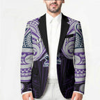 Custom Melbourne Storm Blazer Lightning Warrior Polynesia Islander Rugby Mascot