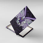 Custom Melbourne Storm Canvas Wall Art Lightning Warrior Polynesia Islander Rugby Mascot