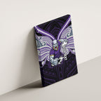 Custom Melbourne Storm Canvas Wall Art Lightning Warrior Polynesia Islander Rugby Mascot