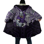 Custom Melbourne Storm Cloak Lightning Warrior Polynesia Islander Rugby Mascot