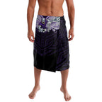Custom Melbourne Storm Lavalava Lightning Warrior Polynesia Islander Rugby Mascot
