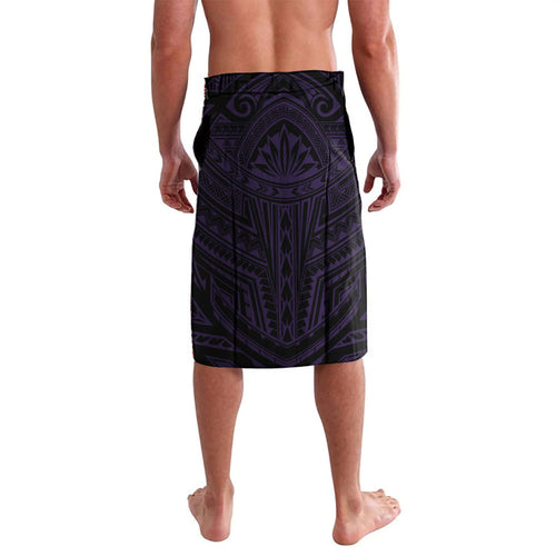 Custom Melbourne Storm Lavalava Lightning Warrior Polynesia Islander Rugby Mascot