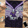 Custom Melbourne Storm Puzzle Lightning Warrior Polynesia Islander Rugby Mascot