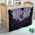 Custom Melbourne Storm Quilt Lightning Warrior Polynesia Islander Rugby Mascot