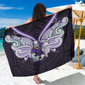 Custom Melbourne Storm Sarong Lightning Warrior Polynesia Islander Rugby Mascot