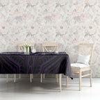 Custom Melbourne Storm Tablecloth Lightning Warrior Polynesia Islander Rugby Mascot