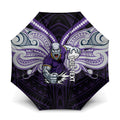 Custom Melbourne Storm Umbrella Lightning Warrior Polynesia Islander Rugby Mascot
