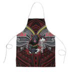 Custom Penrith Panthers Apron Black Panther Warrior Polynesia Islander Rugby Mascot