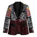 Custom Penrith Panthers Blazer Black Panther Warrior Polynesia Islander Rugby Mascot