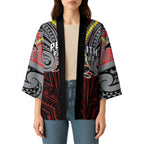 Custom Penrith Panthers Kimono Black Panther Warrior Polynesia Islander Rugby Mascot