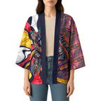 Personalised Adelaide Crows Kimono Trippy Psychedelic Abstract Art Mascot Football Fans