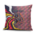 Personalised Adelaide Crows Pillow Cover Trippy Psychedelic Abstract Art Mascot Football Fans