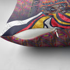 Personalised Adelaide Crows Pillow Cover Trippy Psychedelic Abstract Art Mascot Football Fans