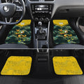 Personalised Kangaroos Rugby Car Mats Aboriginal Pattern Australia Colors Tribal Sports