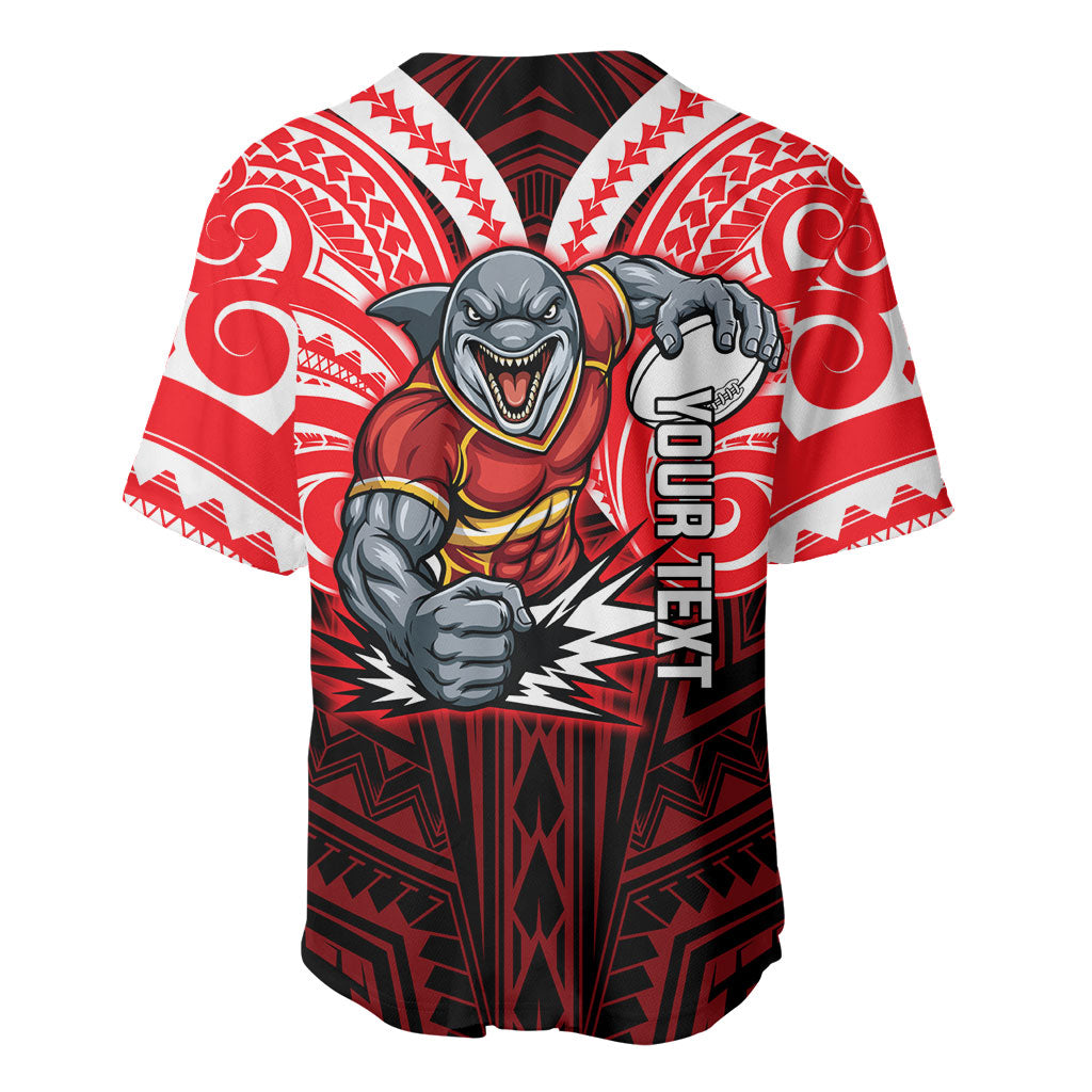 Custom Dolphins Baseball Jersey Dolphin Warrior Polynesia Islander Rugby Mascot