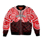 Custom Dolphins Bomber Jacket Dolphin Warrior Polynesia Islander Rugby Mascot