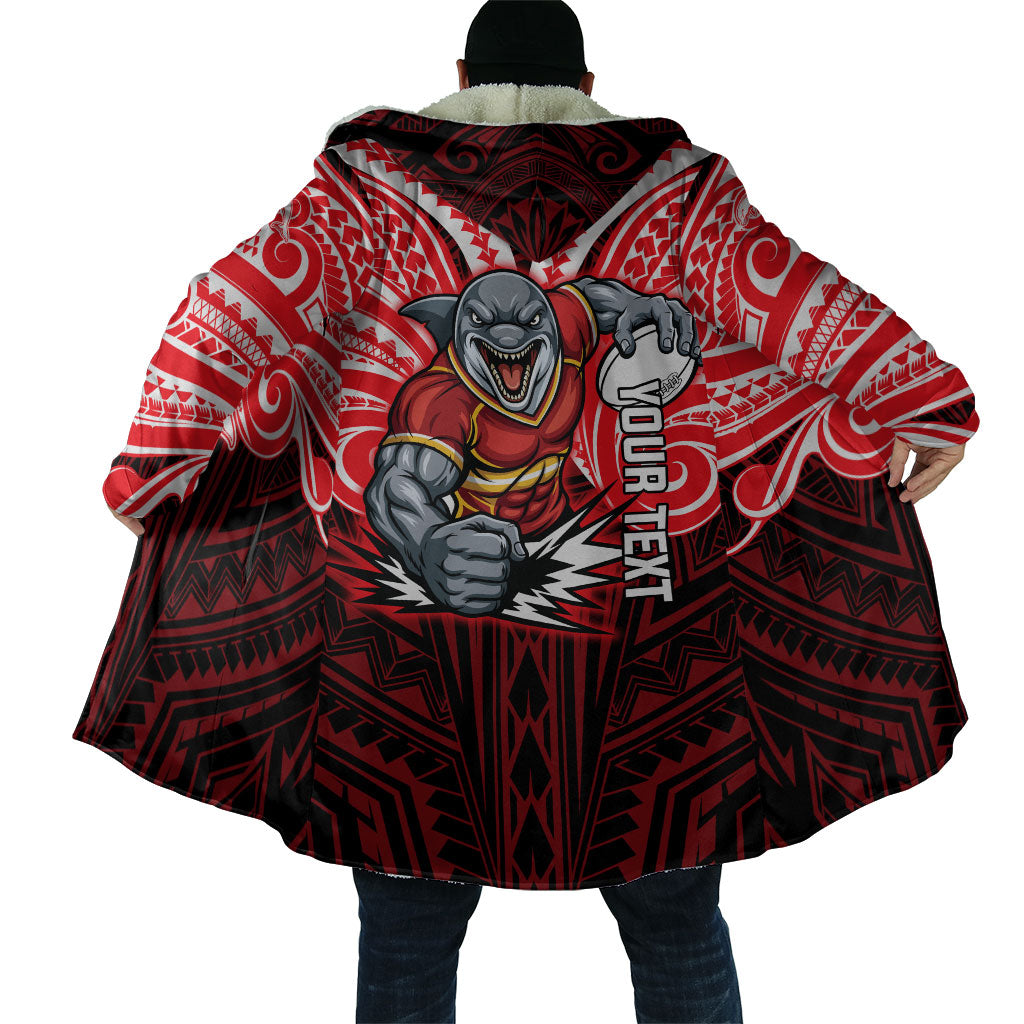Custom Dolphins Cloak Dolphin Warrior Polynesia Islander Rugby Mascot