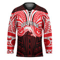 Custom Dolphins Hockey Jersey Dolphin Warrior Polynesia Islander Rugby Mascot