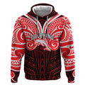 Custom Dolphins Hoodie Dolphin Warrior Polynesia Islander Rugby Mascot