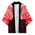 Custom Dolphins Kimono Dolphin Warrior Polynesia Islander Rugby Mascot
