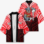 Custom Dolphins Kimono Dolphin Warrior Polynesia Islander Rugby Mascot
