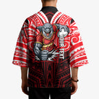 Custom Dolphins Kimono Dolphin Warrior Polynesia Islander Rugby Mascot