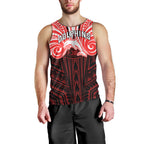 Custom Dolphins Men Tank Top Dolphin Warrior Polynesia Islander Rugby Mascot