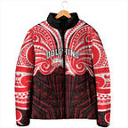 Custom Dolphins Padded Jacket Dolphin Warrior Polynesia Islander Rugby Mascot