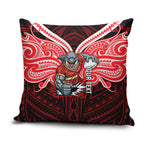 Custom Dolphins Pillow Cover Dolphin Warrior Polynesia Islander Rugby Mascot