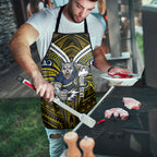 Custom North Queensland Cowboys Apron Bull Warrior Polynesia Islander Rugby Mascot