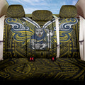 Custom North Queensland Cowboys Back Car Seat Cover Bull Warrior Polynesia Islander Rugby Mascot